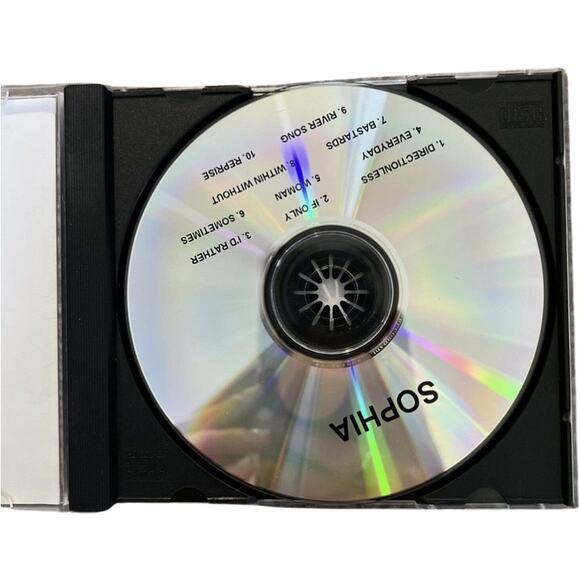 Sophia The Infinite Circle Promo CD Flowershop Tape to Tape Mastering 1998 VG - Picture 3 of 4